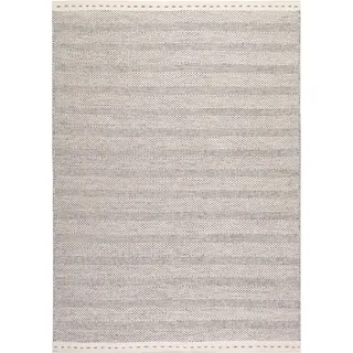 Kayoom Bombay 343 Wollteppich 200 x 290 cm Silber