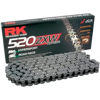 RK Antriebskette 520ZXW Grau 110 Links Motorradkette
