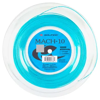 Solinco Mach 10 200 M Tennisrollen Saite - Blue - 1.15 mm
