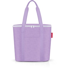 reisenthel thermoshopper Kühltasche für den Einkauf oder das Picknick mit 2 Trageriemen Aus wasserabweisendem Material, Couleur:Twist Violet