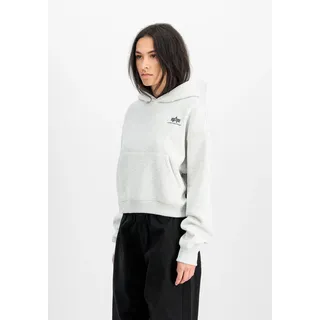 Alpha Industries Hoodie Pastel Grey Melange L