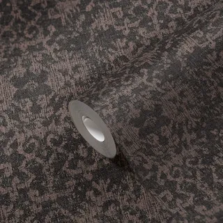 Livingwalls Vliestapete Ethno Muster Schwarz Bronze 385212 Orientalische Vliestapete Küche 10,05x0,53m Made in Germany