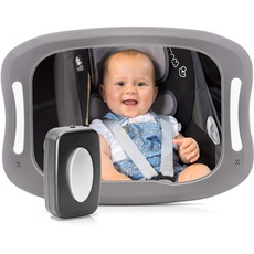 Bild BabyView LED Auto-Sicherheitsspiegel mit Licht (86101)