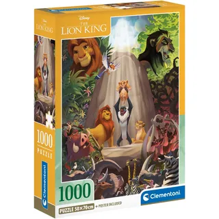 Clementoni® Puzzle »Disney Compact, König der Löwen«, Made in Europe; FSC® - schützt Wald - weltweit, bunt