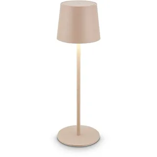 Briloner Beige LED Wiederaufladbar Tischlampe Nacht Bett Dimmbar Kabellos Licht