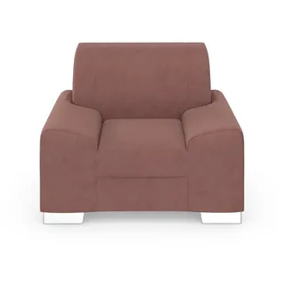 DOMO. collection Sessel Anzio Federkern 114 x 85 x 93 cm lila