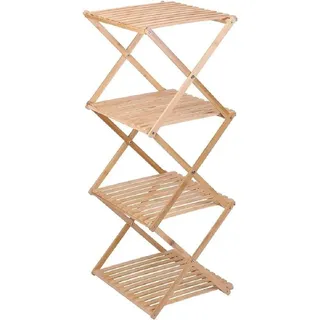 Alpina Badregal 4-lagig 40 x 33,5 x 93,5 cm Braun