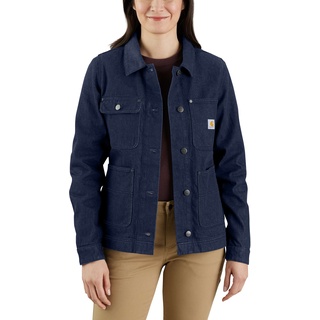 CARHARTT Denim Jeansjacke Damen Dunkelblau (H86) - M