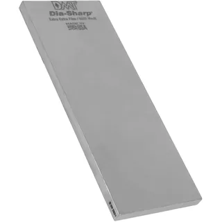 DMT Dia-Sharp® Diamant Schleifstein 8" Extra-Extrafein | Messerschärfer in Profiqualität | 20cm Wetzstein für Messer und Werkzeuge | Made in USA | D8EE