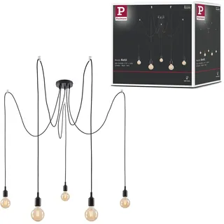 Paulmann Pendelleuchte Ketil Schwarz