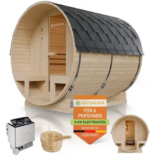 Artsauna Spitzbergen 220 inkl. 8 kW Ofen