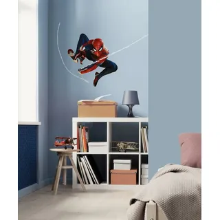 KOMAR Wandtattoo »Marvel Spider-Man Night« 50 x 70 cm (Breite x Höhe) - Kinderzimmer, Wandsticker, blau