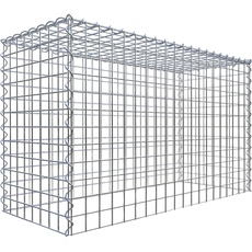 Bild Gabione, silbergrau, Maschenweite 5 5 cm