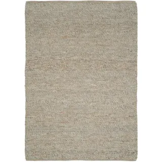 Linea Natura Handwebteppich , Naturfarben , Textil , meliert , quadratisch , 200x200 cm , für Fußbodenheizung geeignet , Teppiche und Böden, Teppiche, Schafwollteppiche