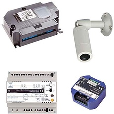 TCS Tür Control Videosprechanlgenset Color VK06 Zylinderkamera Türsprech-Set 4035138041539