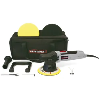 Dino Kraftpaket 640220 Exzenterpoliermaschine 230 V 650 W 1600 - 6400 U/min 160mm