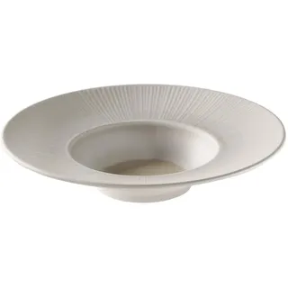 APS 85507 Teller -BLUSH- Ø 29 cm, H: 6 cm, 0,3 Liter, Melamin weiß/beige