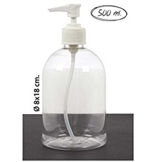 Wat - PET-Seifenspenderflasche, 500 ml.