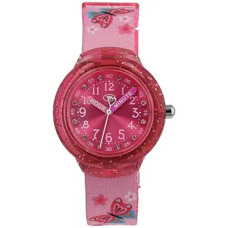 Tom Tailor Armbanduhr 2100709 Textilband pink