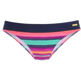 LASCANA Bikini-Hose Damen bunt-gestreift Gr.34