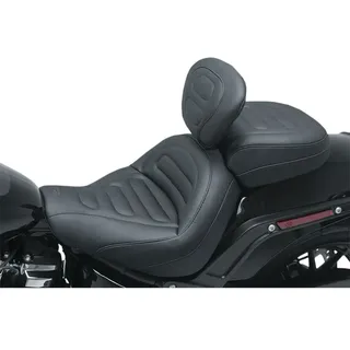 Mustang Pillion Touring Vintage Smooth Harley Davidson Softail Beifahrersitz - One Size