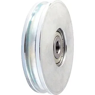 Seilrolle 79 mm fur Seil 6 mm Metallprofilrollen mit Lagerung d=79mm/6 (CM79/6L)