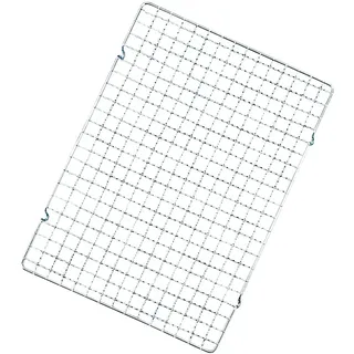 RBV Birkmann Birkmann, Auskühlgitter, eckig, 32 cm x 45 cm, Verchromtes Metall, Grau