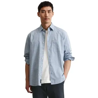 Marc O'Polo Langarmhemd klein kariert, sommerlich leicht, bunt