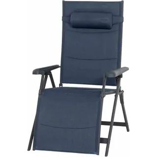 Siena Garden Garten-Relaxliege 91 x 74,5 x 122,5 cm Dunkelblau