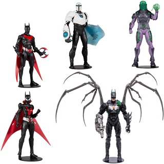 McFarlane Toys McFarlane Multiverse Build-A Actionfiguren 5er-Pack Batman Beyond 15 cm, TM15440, Mehrfarbig