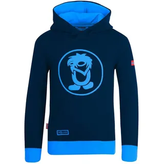 TROLLKIDS Troll Kapuzenpullover - Navy / Med Blue - 110 cm