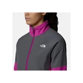 The North Face NF0A89JB71O1 W Glacier Heavyweight 1/2 Zip Jacket Sweatshirt Damen DEEP Mulberry/Smoked PE Größe S