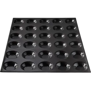 FLEXIPAN Backform für 30 Mini-Törtchen, perfekt für individuelle Portionen – Dessert, Fingerfood, Kuchen, Mini-Quiche – Zubehör für Backofen, Gebäck, Küche – Weihnachten, Familienessen