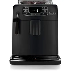 Gaggia Velasca Black, Automatische Kaffeemaschine für Espresso und Cappuccino, Kaffeebohnen oder gemahlen, RI8260 / 01, 1000 W, Schwarz, 100% Made in Italy