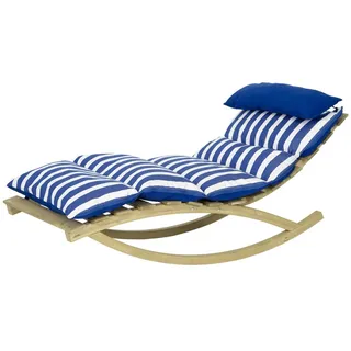 AMAZONAS Rocking Lounger navy Gartenmöbel - Blau