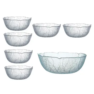 Luminarc Aspen Schüssel 23 cm+ Schalen 12 cm Set 7 tlg