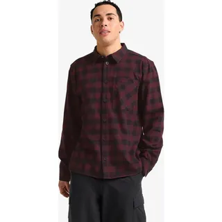 Jack Wolfskin Lite Flannel Shirt M check amaranth (T0378) 3XL