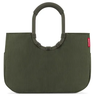 Reisenthel loopshopper L cord dark matcha 0,46 x 0,35 x 0,25 m