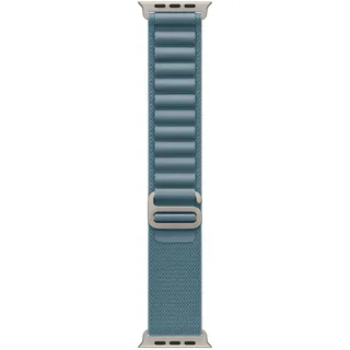 Watch Ultra Alpine Loop 49 mm Hellblau Titan Natur Medium