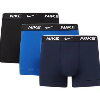 Nike Trunk 3er Pack Blau / Dunkelblau / Schwarz M