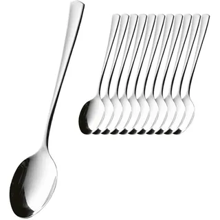 Esmeyer 204-046 12er Pack Löffel Stockholm aus Edelstahl 18/10, poliert. Materialstärke 2.2 mm