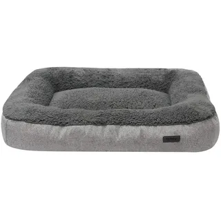 Nobby 61863 Komfortkissen eckig JASIN grau L x B x h: 90 x 64 x 12 cm