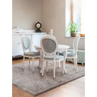 benuta Teppich Visconti Braun 80x150 cm | Moderner Teppich für Wohn- und Schlafzimmer