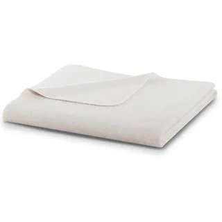 Biederlack Wohndecke »Pearl« aus reiner Baumwolle, grau