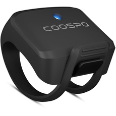 COOSPO BK9S Geschwindigkeitssensor Bluetooth5.0 ANT+, Drahtloser Fahrraddrehzahlsensor RPM Speed Sensor IP67 Wasserdichter Low Energy Technologie, Kompatibel mit Rouvy Zwift Peloton Wahoo
