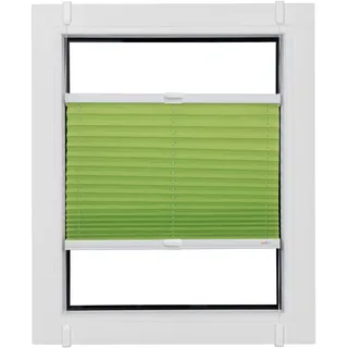 sunlines Plissee »Start-up Style Crush« Lichtschutz ohne Bohren verspannt nach Maß, grün