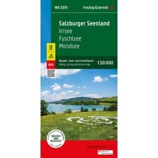 Salzburger Seenland, Wander-, Rad- und Freizeitkarte 1:50.000, freytag & berndt, WK 0391