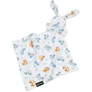 T-TOMI BIO Muslin Cuddle Cloth Schmusetuch Traffic 1 St.