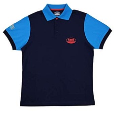 KIMOA Polo Factory Rally Team blau Unisex-Hemd für Erwachsene, Poloshirts, PO0W20682301, Blau, PO0W20682301 XS