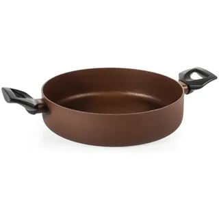 H&h Pfanne 2 Griffe Ground Aluminium Mit Überzug Antihaft Pfluon CM
